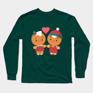 gingerbread love Long Sleeve T-Shirt